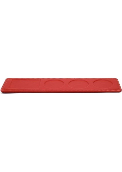 Bardak Altlığı Şişelik ve Çerezlik Masaüstü Coaster Bottle And Snack Holder Rainbow Vegan 9,5X42 cm
