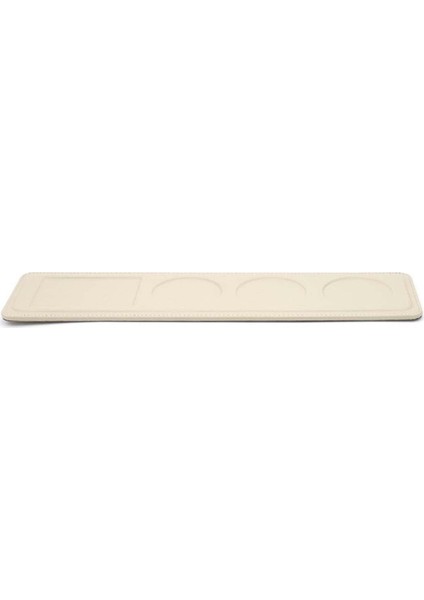 Bardak Altlığı Şişelik ve Çerezlik Masaüstü Coaster Bottle And Snack Holder Rainbow Vegan 9,5X42 cm