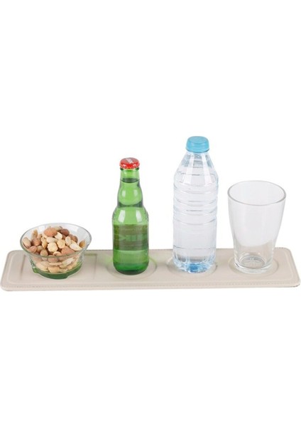 Bardak Altlığı Şişelik ve Çerezlik Masaüstü Coaster Bottle And Snack Holder Rainbow Vegan 9,5X42 cm fiyatları