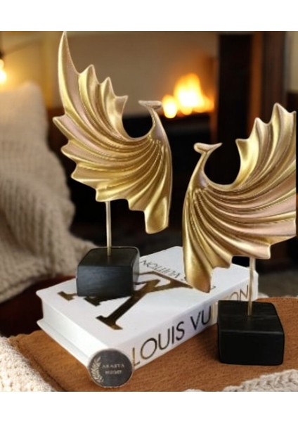 (18 cm -35 cm )-EBATLARINDA Kırılmaz 2 Li Tavus Kuşu Biblosu fiyatları