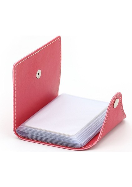 Kredi Kartlık 20 Kart Kapasiteli Yatay Credit Card Holder Rainbow Vegan 7X10,5 cm