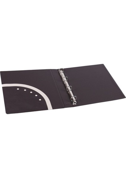 Evrak Sunum Firma Klasörü A4 Pvc 3 cm 4 Halkalı Double Color Ring Binder File 200 Yaprak Kapasiteli 27X32 cm