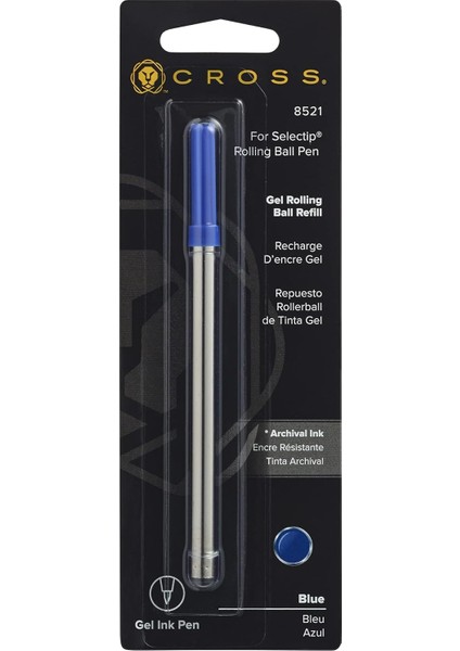 8521D Jel Roller Refil Mavi Medium Uç
