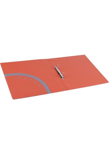 Evrak Sunum Firma Klasörü A4 Pvc 3 cm 2 Halkalı Double Color Ring Binder File 200 Yaprak Kapasiteli 27X32 cm