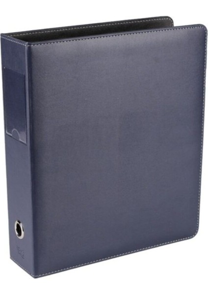 Evrak Sunum Tanıtım Firma Klasörü 7 cm 4 Halkalı A4 520 Yaprak Kapasiteli Ring Binder File Vegan 28X32 cm