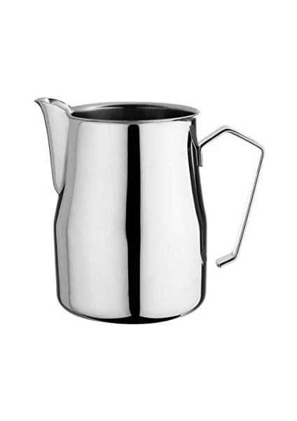 Paslanmaz Çelik Süt Potu - Kahve Potu - Pitcher Sütlük - Süt Köpürtücü - Köpürtme Kabı - 350 ml