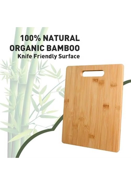 Home Bambu Kesme Tahtası, Çok Amaçlı Doğrama Tahtası, Et, Ekmek, Balık, Sebze ve Meyve Için Kesim Panosu, Yıkanabilir ve Dayanıklı Mutfak Aksesuarı (22X32 Cm) fiyatları