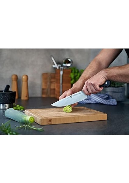 3 Parça Bıçak Seti, Paslanmaz Çelik, Siyah-Gri modelleri