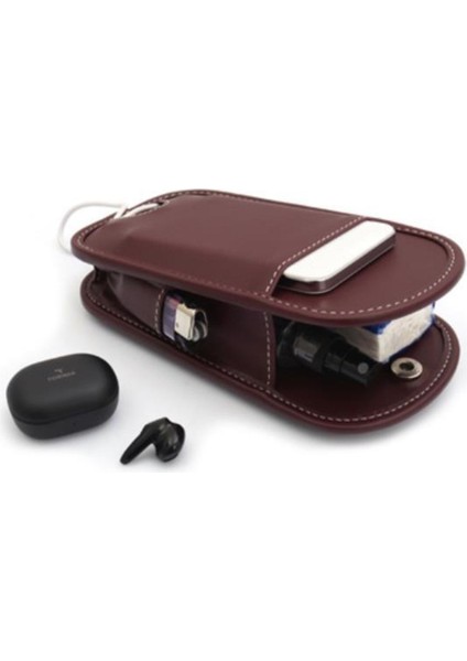 Unisex Çok Amaçlı Mini Hand Bag Rainbow Organizer Vegan 10,5X20,5 cm