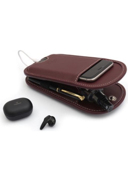 Unisex Çok Amaçlı Mini Hand Bag Rainbow Organizer Vegan 10,5X20,5 cm fırsatları