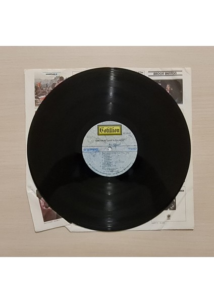 Emerson Lake & Palmer - Emerson Lake & Palmer - 1971 -Dönem Baskı Plak - Longplay - Lp