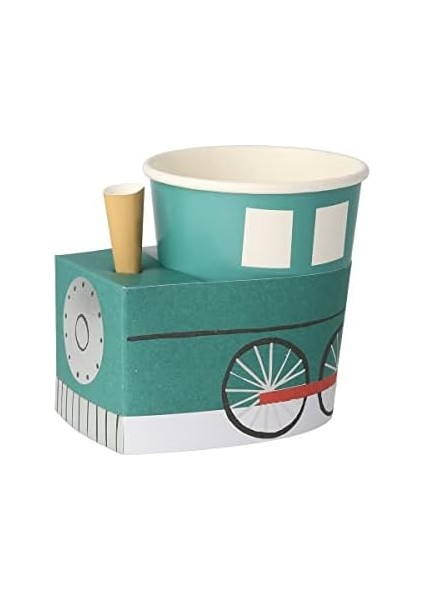 Menashop Meri Train Cups Tren Bardaklar 8li