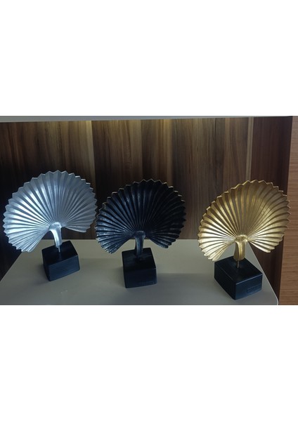20 cm -22 cm LIK Ebatlarda Kırılmaz Polyester,midye Kabuğu Desenli Biblo