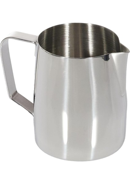 Paslanmaz Çelik Süt Potu - Kahve Potu - Pitcher Sütlük - Süt Köpürtücü - Köpürtme Kabı - 480 ml
