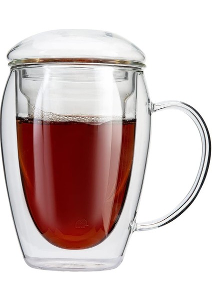 Glory D. Wall Bitki Çayi Bardaği 280ML, Şeffaf