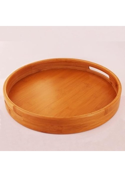 Yuvarlak Bambu Tepsi 30 Cm, Bambu Daire Tepsi, Bambu Sunum Tepsi fiyatları