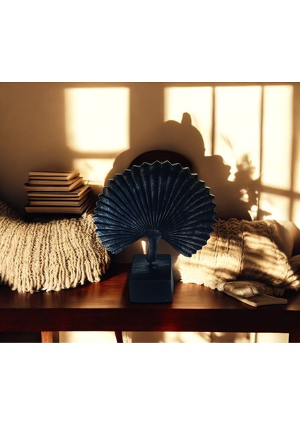 20 cm -22 cm LIK Ebatlarda Kırılmaz Polyester,midye Kabuğu Desenli Biblo