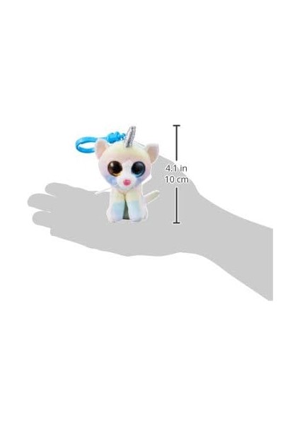 Heather Cat With Horn Clip