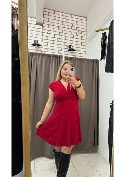 Vatkalı Sandy Elbise modelleri