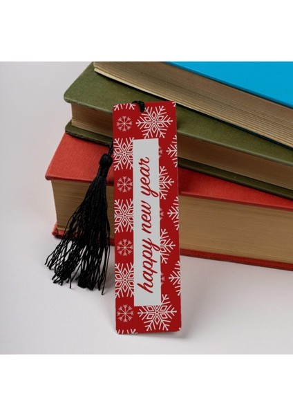 Happy New Year Tasarımlı Kitap Ayracı