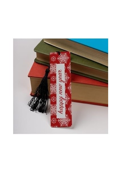 Happy New Year Tasarımlı Kitap Ayracı