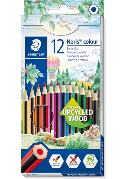 185 C12 Noris Color Wopex Kuru Boya 12'li