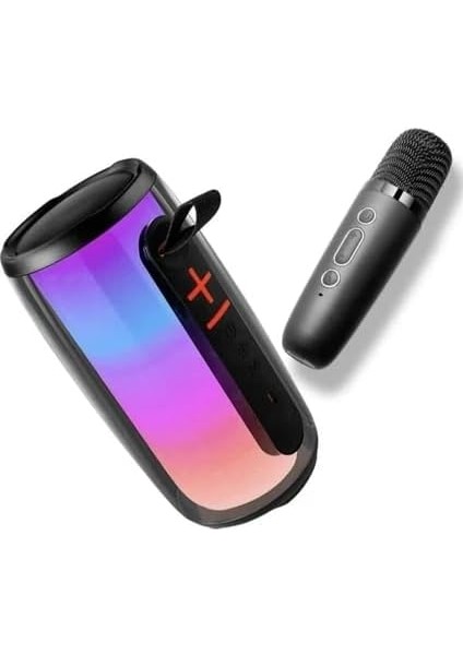 Menashop Pluse 6 Mikrofonlu Rgb Kablosuz Hoparlör