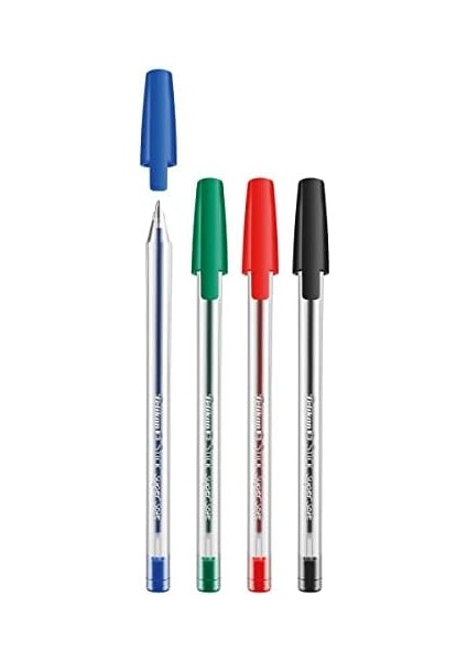 Stick Tükenmez Kalem 4lü Blister - S M Y K