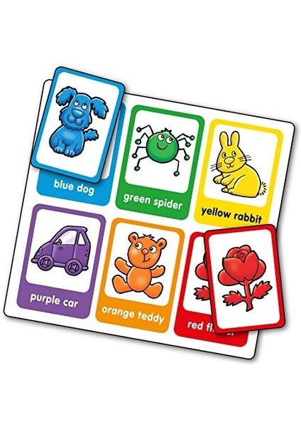 Menashop Kırmızı Köpek Mavi Köpek 2-5 Yaş Eğitici Oyun (044) modelleri