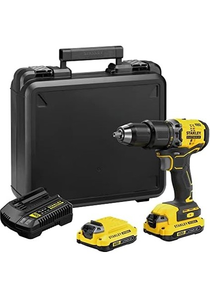 18V 1.5AH V20 Li-Ion Çift Akülü Kömürsüz Darbeli Matkap
