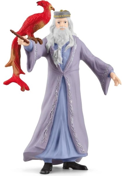 Harry Potter'ın Büyücü Dünyası 2 Parçalı Set, Albus Dumbledore ve Fawkes Figürleri ile 6 Yaş ve Üzeri Çocuklar Için