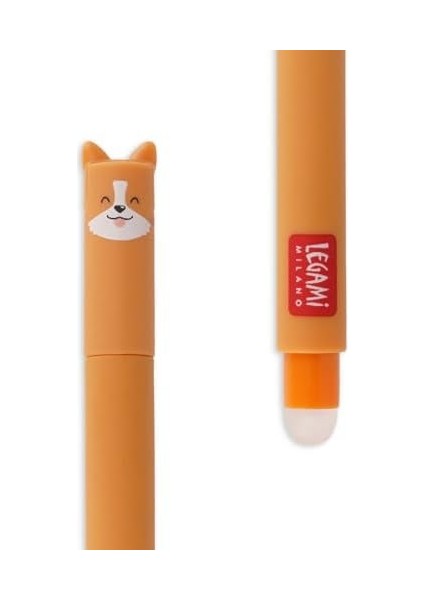 Silinebilir Jel Kalem, Siyah Mürekkep, Corgi Motifli