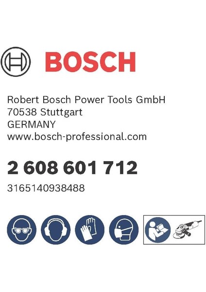 Professional Bosch Accessories Destek Plakası Orta Sertlikte (X-Lock, Ø115 Mm)