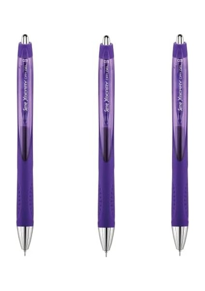 Xberry Jel Kalem 05MM Igne Uc Menekşe 07 3lu Set