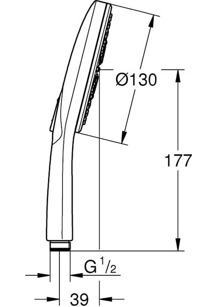 Rainshower Smartactive 130 El Duşu 3 Akışlı Krom - 26574000 fiyatları