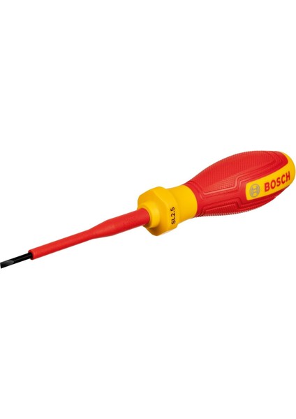 Menashop Professional Vde Tornavida Sl 2.5 x 75MM (1x Tornavida Sl 2.5 x 75MM)