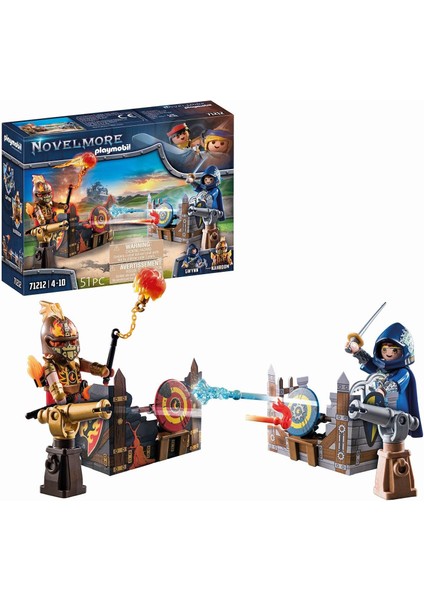 Novelmore 71212 Novelmore ve Burnham Raiders - Düello, 4 Yaşından Büyük Çocuklar Için Oyuncak