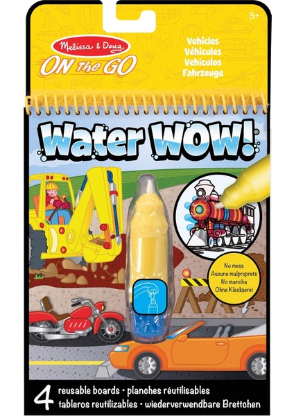 & Doug Water Wow Su ile Boyama Kitabı Araçlar (15375)