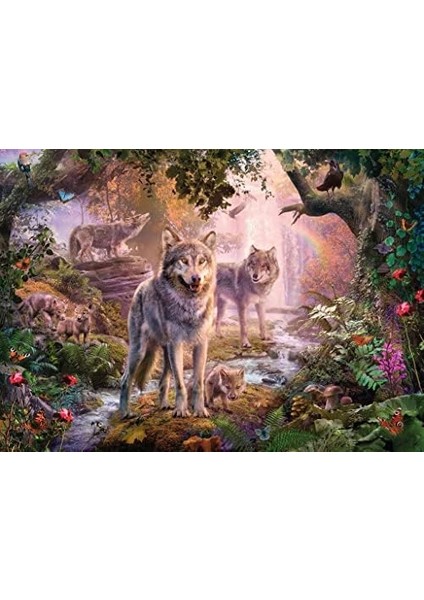 1000 Parça Family Puzzle, Wolf