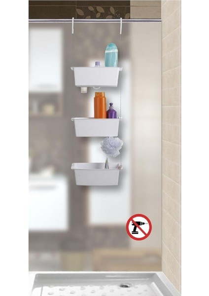 Mai N43 Duş Seti - Beyaz