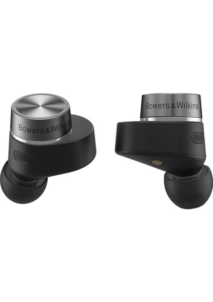 & Wilkins Pi7 S2 Satin Black Kablosuz True Wireless Gürültü Önleyici (Anc) Kulaklık, Bluetooth, Aptx ve Entegre Mikrofonlu B&W0427