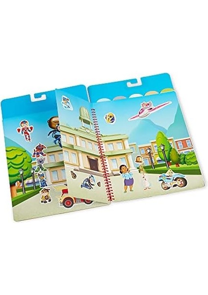 & Doug Paw Patrol den Kullanılabilir Çıkartma Defteri - Macera Koyu