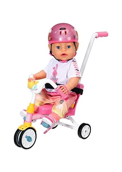 Born, Zapf Creation Oyuncak 3 Tekerlekli Bisiklet, 834299, Renkli modelleri