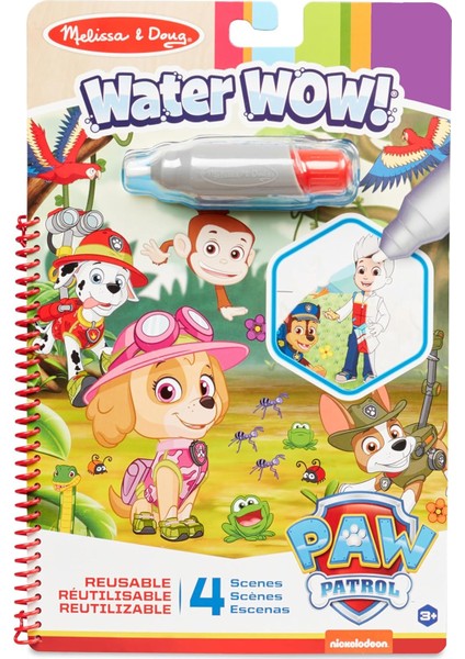 & Doug Paw Patrol Water Wow! Skye Sihirli Su ile Boyama Seyahat Aktivite Defteri