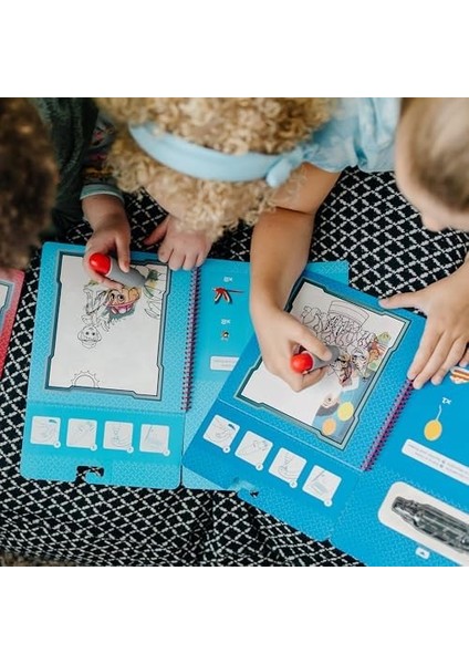 & Doug Paw Patrol Water Wow! Skye Sihirli Su ile Boyama Seyahat Aktivite Defteri modelleri