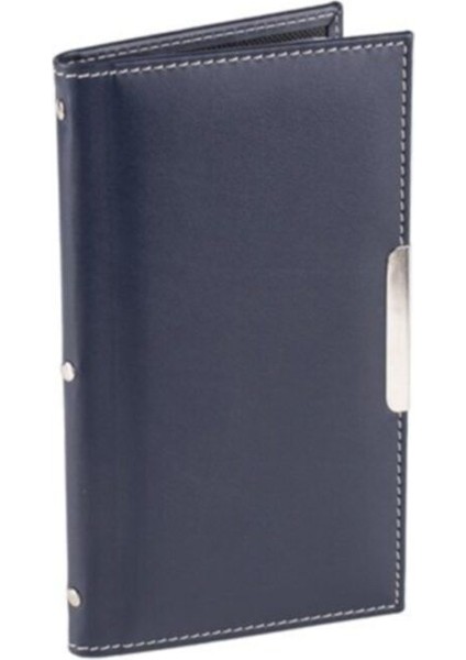 Kartvizit Albümü 3 Sıralı 144 Kartlık Business Card Album Vegan 12X21 cm