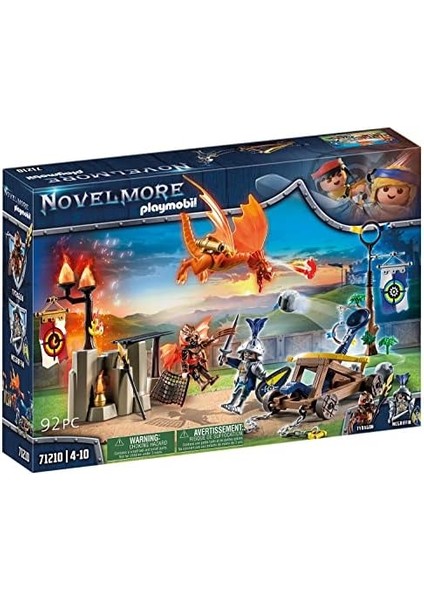 Novelmore 71210 Novelmore ve Burnham Raiders - Turnuva Sahası, 4 Yaşından Büyük Çocuklar Için Oyuncak