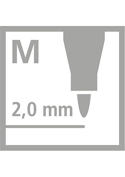 Power - Keçe Uçlu Boya Kalemi - 24'lü Paket - Çeşitli Renkler