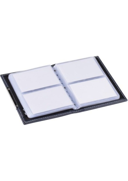 Kartvizit Albümü 2 Sıralı 96 Kartlık Business Card Album Vegan 11,5X14 cm fiyatları