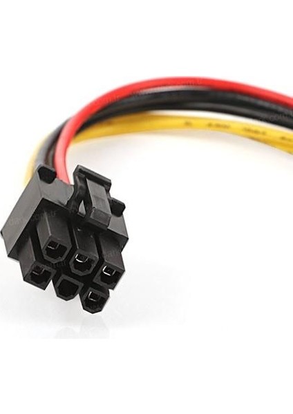DK-CB-P103 4pin-6pin Pcı-Ex Dönüştürücü Sata Power Kablosu